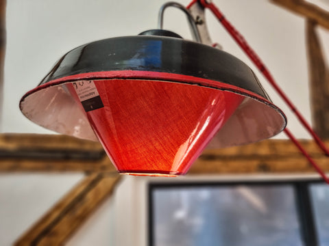 Lampe Architecturale, modèle rouge