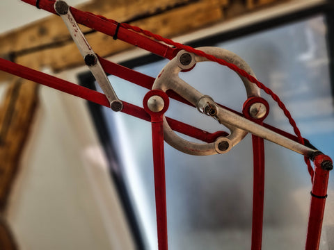 Lampe Architecturale, modèle rouge