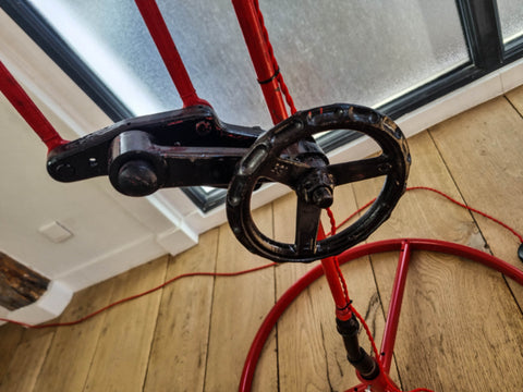 Lampe Architecturale, modèle rouge
