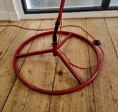 Lampe Architecturale, modèle rouge