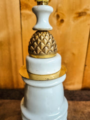 Paire de lampes Ananas
