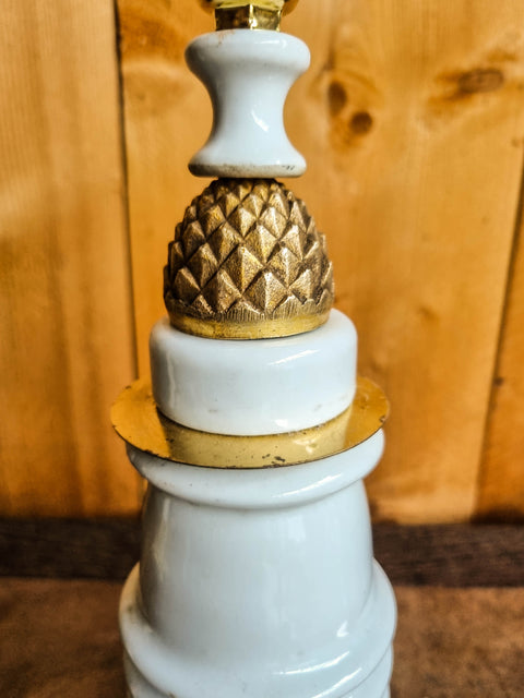 Paire de lampes Ananas
