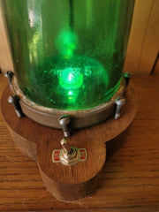 Lampe isolateur vert